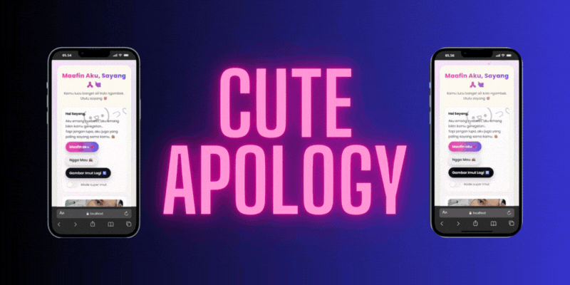 Cute Apology