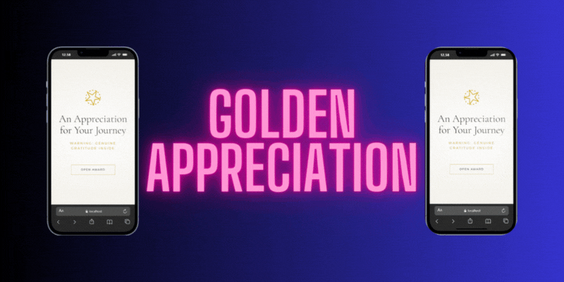 Golden Appreciation