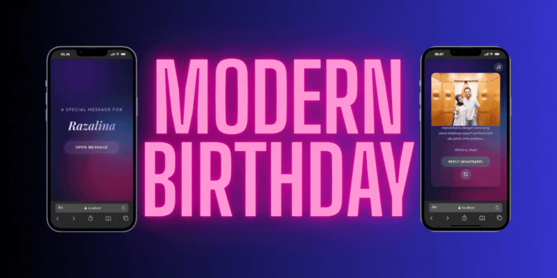 Modern Birthday